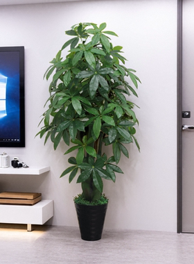 仿真绿植仿真树大型假花仿真花室内装饰假发财树盆栽植物客厅摆件