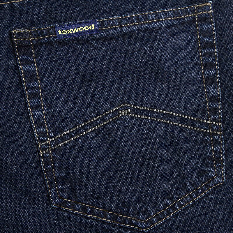 官方正品texwood苹果牛仔裤男直筒宽松高档品牌秋款萍果高腰纯棉