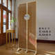 入户屏风隔断玄关折叠屏风室内间隔中式 现代简约复古移动折屏座屏