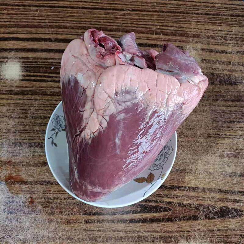 清真中国大陆南阳黄牛心脏牛杂牛产品新鲜速冻商用全场5斤包邮