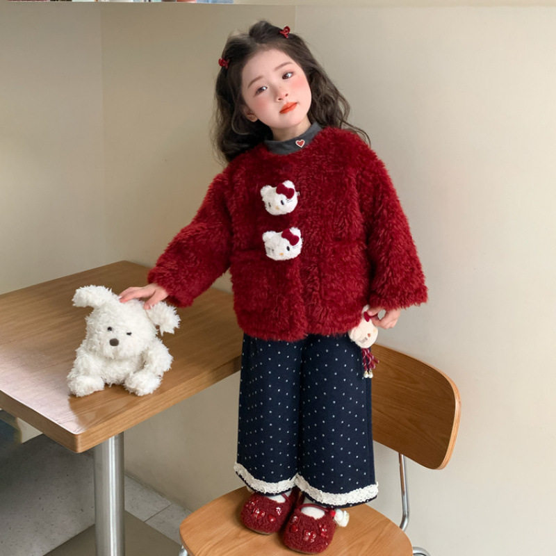 女童加绒套装秋冬2025新款韩版宝宝毛毛衣外套冬装儿童三件套百搭,户外/登山/野营/旅行用品,作训外套/套装/野战套装,淘宝优惠券,粉丝福利购,淘宝优惠卷