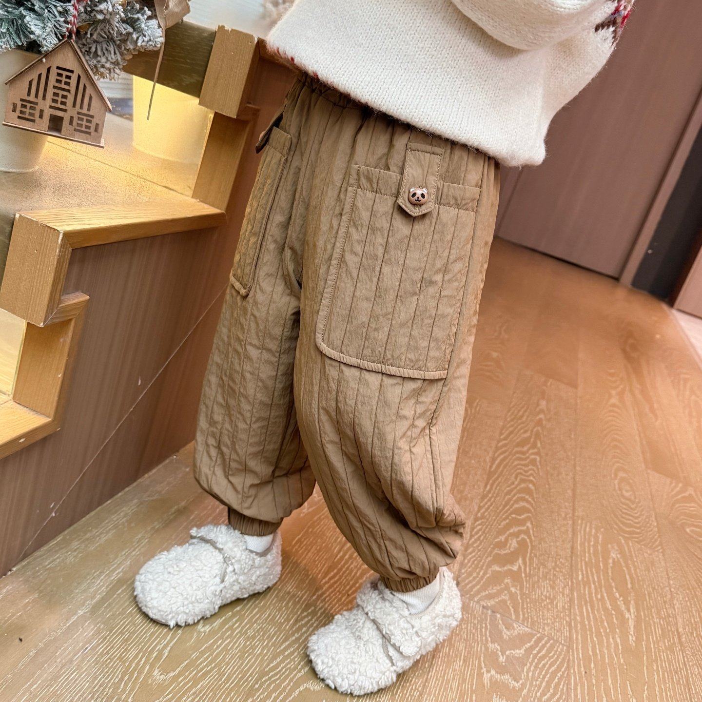 女小童加绒棉裤秋冬季洋气宝宝羊驼绒过冬裤子冬装儿童百搭束脚裤,女装/女士精品,卫裤,淘宝优惠券,粉丝福利购,淘宝优惠卷