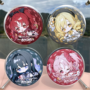 魔法少女小圆金葱膜大徽章吧唧巴麻美鹿目圆纱耶香晓美焰 同人