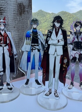 【彩虹社】Luxiem周边vox luca ike mysta shu Vox Akuma立牌摆件