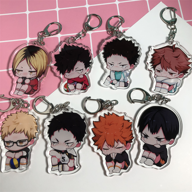 排球少年书包及川彻钥匙扣周边