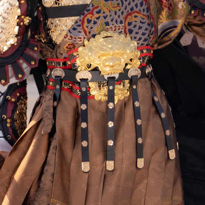 锦衣卫蹀躞带盔甲配件