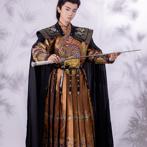 2024斗篷飞鱼服重工刺绣