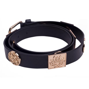 斜塘衣庄传统汉服周边配饰手工皮带流年圆领袍配套腰带金属皮革带