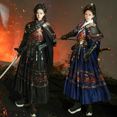 明制汉服飞鱼服锦衣卫Cosplay服饰金属不锈钢盔甲铠甲胄 男女同款