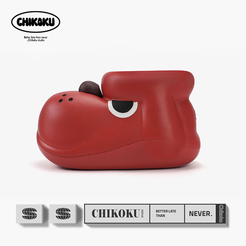 【明星同款】chikoku小狗阿泽雨靴女可爱户外防滑厚底溯溪短靴