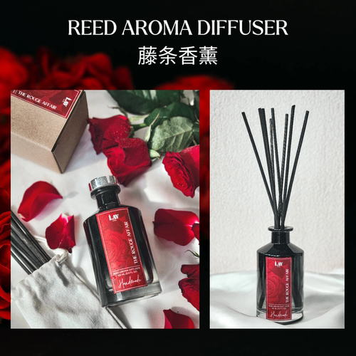 LAV Aroma 小众沙龙香黑玫瑰檀香藤条扩香器家用持久高级感香薰