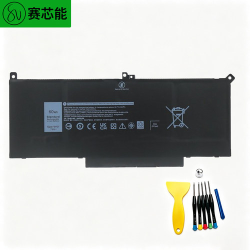 F3YGT适用戴尔电池72807290