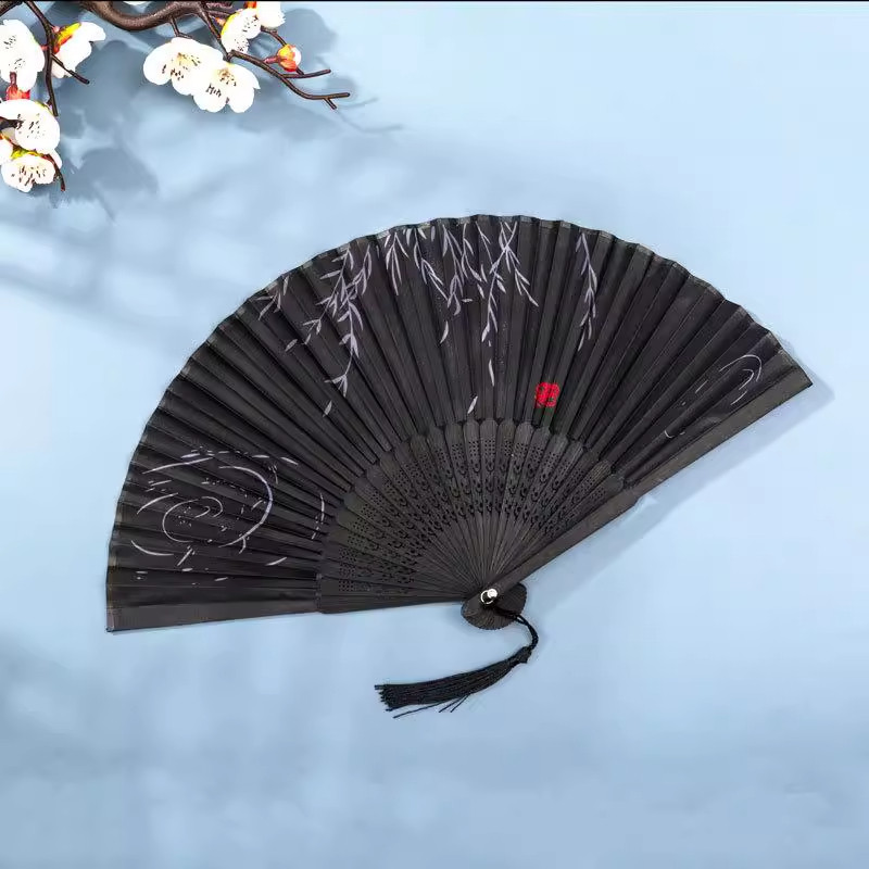 古风扇子折扇中国风汉服男女旗袍舞蹈跳舞儿童学生夏日随身折叠扇