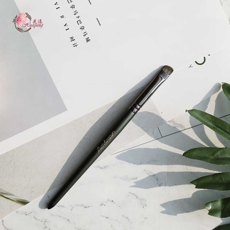 花漾浮生墨绿色唇刷刷便携