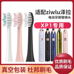 适配日本ziwlu泽拉电动牙刷刷头P1/X9SDlSP1/FSP2通用清洁款替换