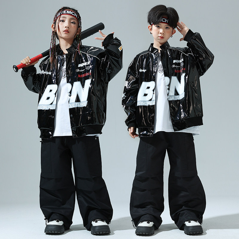 妤儿贝贝男女童潮酷街舞外套