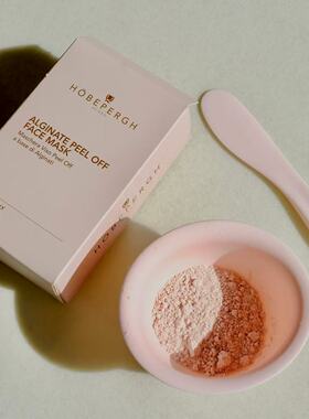 居家spa｜意大利hobepergh hb海藻面膜软膜粉膜抗皱紧致舒缓保湿