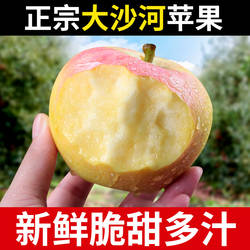 徐州丰县大沙河苹果红富士冰糖心苹果当季新鲜水果10斤丑苹果包邮