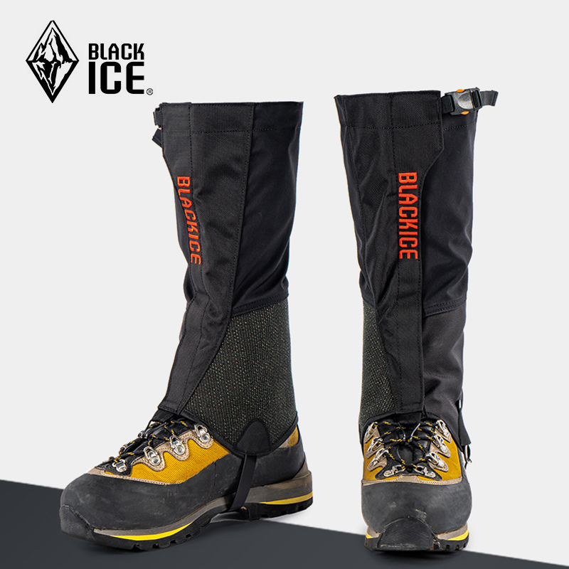 黑冰雪套登山防水雪套沙漠防沙