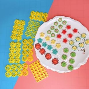 量产樱花模具小菊花梅花爱心花馒头翻糖面食花瓣切模装饰压花模具