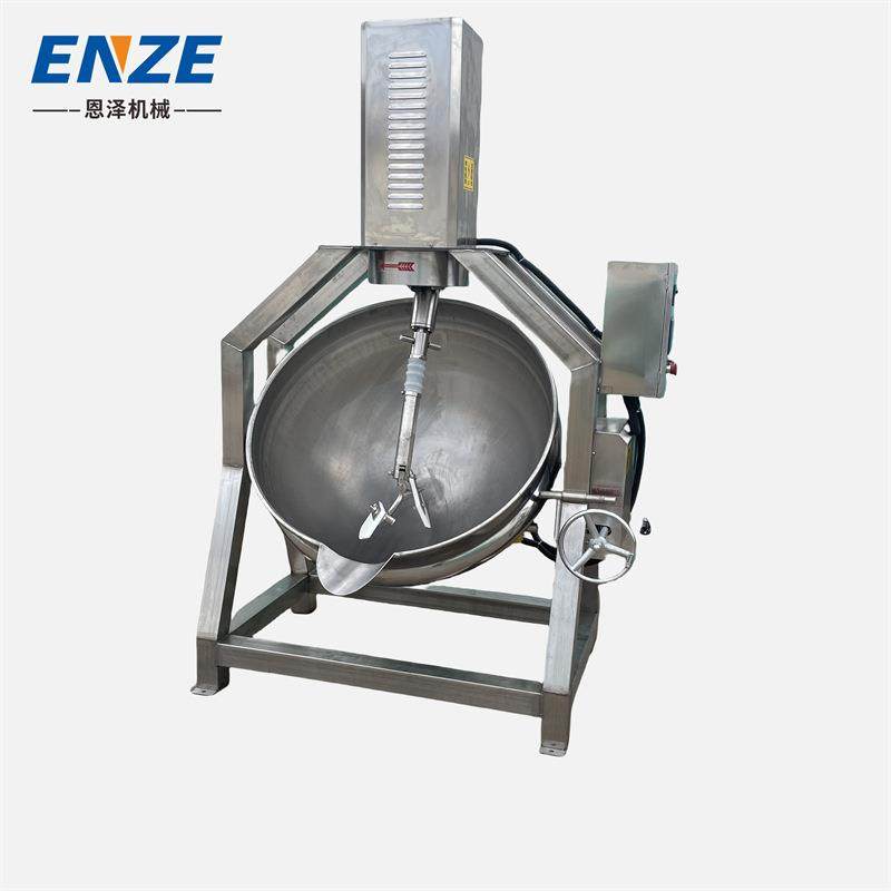 商用姜米茶炒锅苹果酱半自动行星炒锅螺蛳粉酱料搅拌炒锅