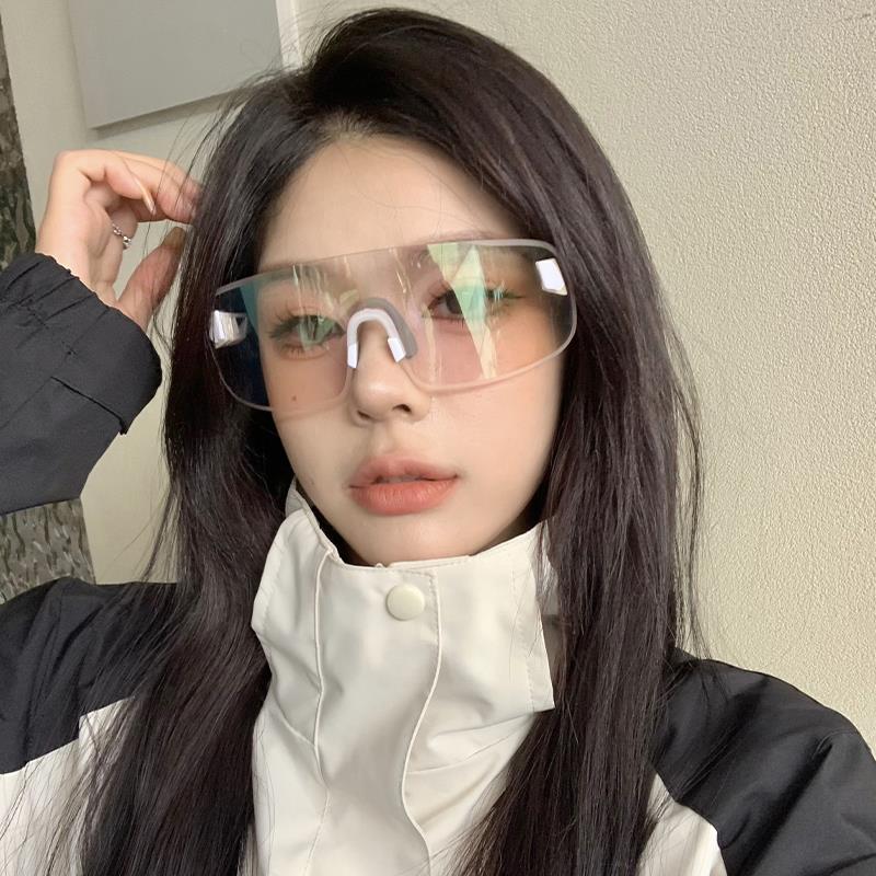 新款骑行防风眼镜女款日夜两用变色公路自行车登山漂流护目镜太阳