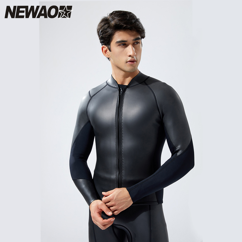 newao25mm男士冲浪深潜防寒夹克