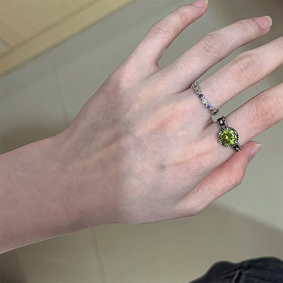 仙莉丝女复古轻奢开口可调节小众