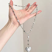 爱心项链 The Vintage古着 box secret heart 秘密 the 心盒