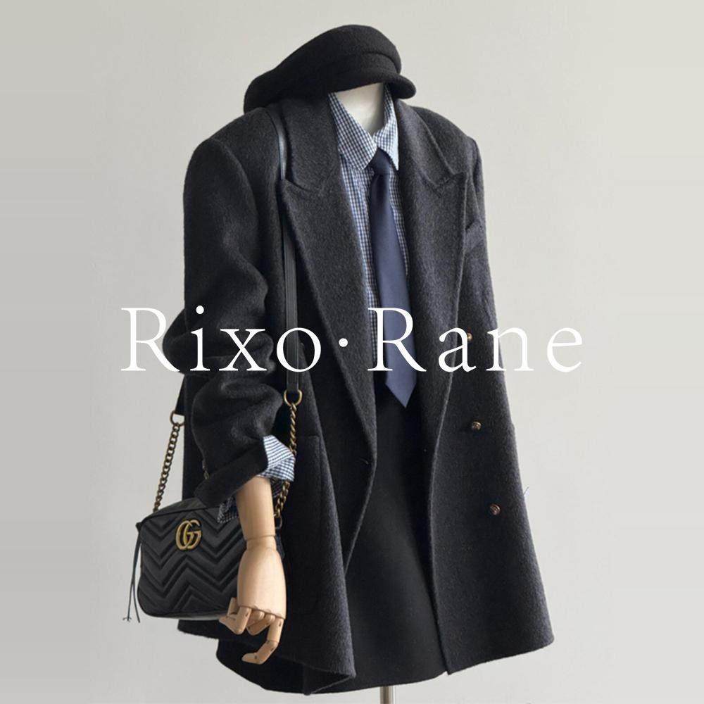 法国Rixo Rane呢子大衣 高级感毛呢外套女 四季通用翻领外套,女装/女士精品,常规大码外套,淘宝优惠券,粉丝福利购,淘宝优惠卷