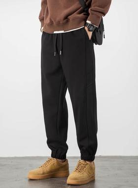 it Afternnaths潮牌运动卫裤男新款百搭宽松束脚休闲秋冬季加绒