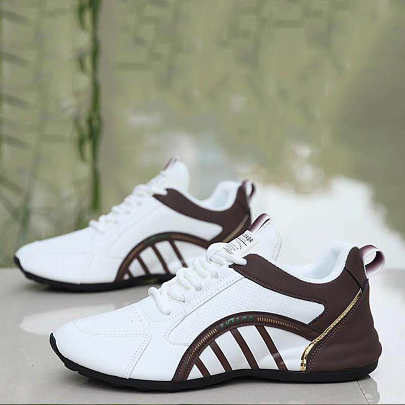 男鞋夏季透气2025新款旅游休闲鞋子潮鞋跑步运动鞋百搭男士老爹鞋