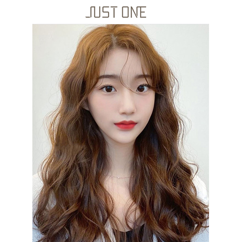 蕾丝假发女长发大卷发真发自然全头套式真人发丝全真