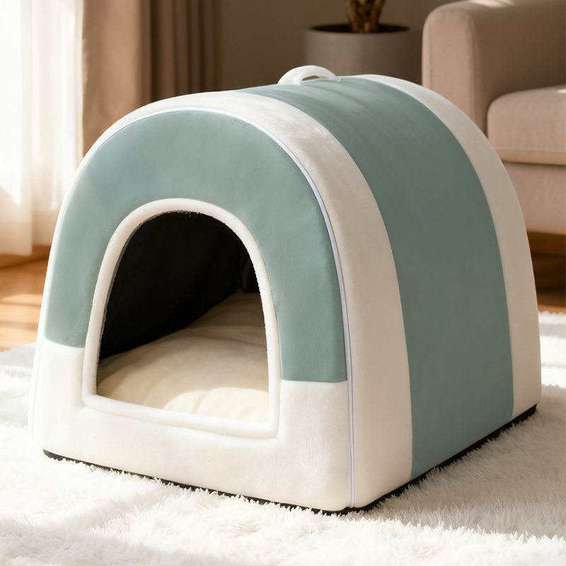 狗窝冬天保暖可拆洗封闭式房子窝