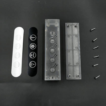 适合老板抽油烟机配件5360开关触摸23D1按键面贴膜面5632不干胶
