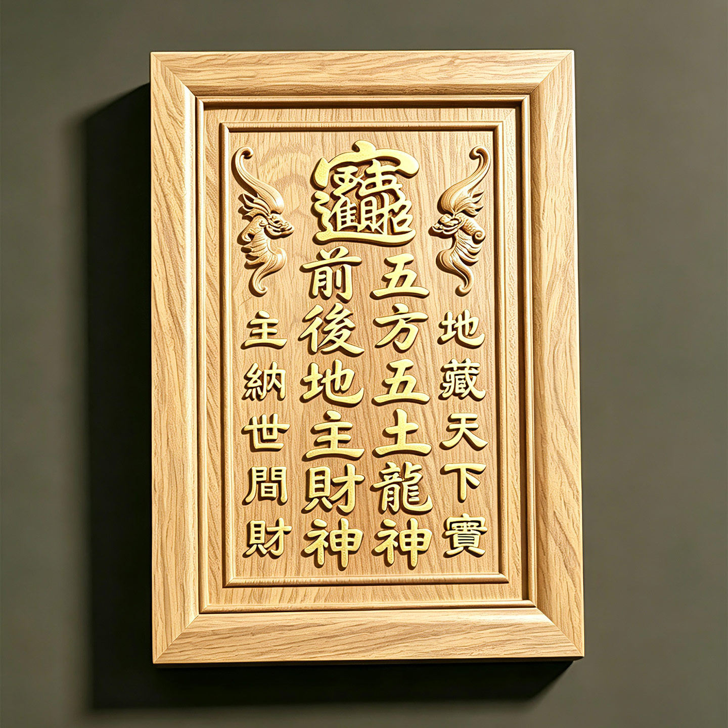 实木家用祖先排位祠堂宗祠神牌天地君亲神位地主爷财神爷神位牌匾