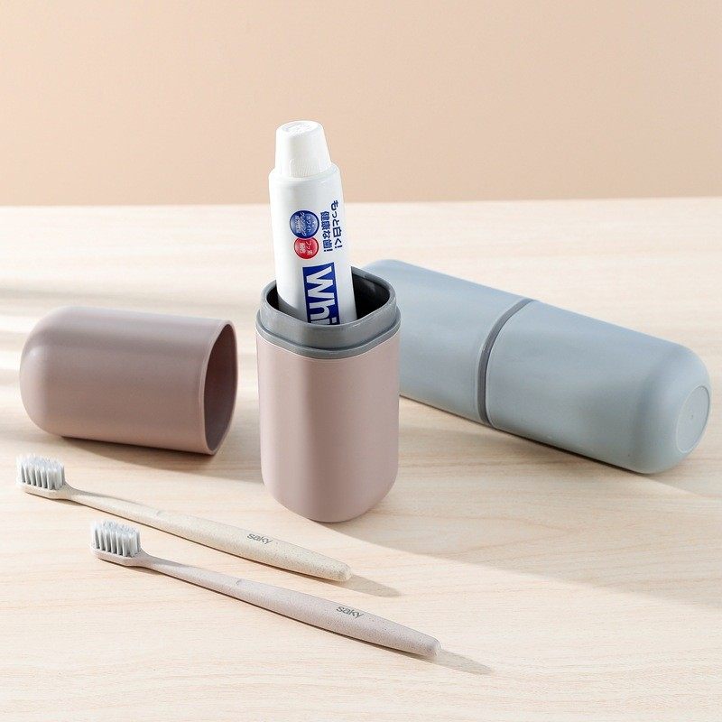 旅行牙刷收纳盒创意刷牙漱口杯便携式出差商务洗漱用品收牙具盒子,家庭/个人清洁工具,洗漱杯,淘宝优惠券,粉丝福利购,淘宝优惠卷