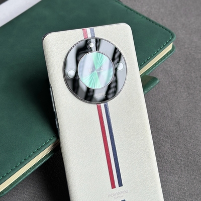 适用荣耀X50素皮背膜荣耀x50 Pro手机后膜素皮压纹工艺原机皮纹手感荣耀X50 GT后盖保护膜 荣耀X40i素皮贴