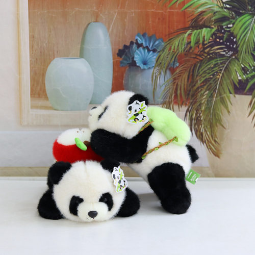 可爱趴款熊猫摆件装饰礼品