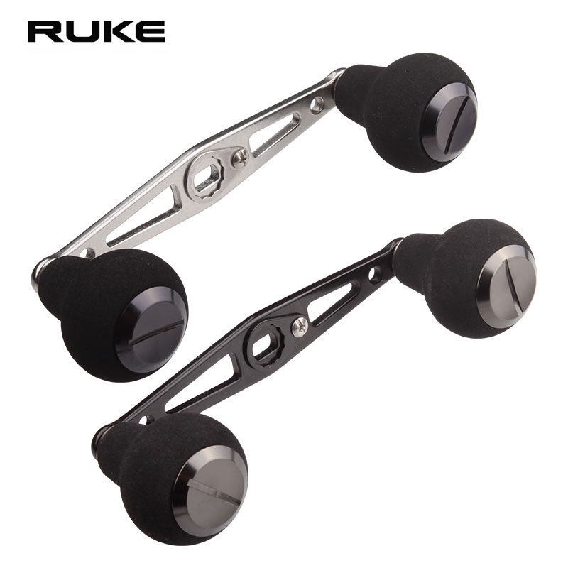 RUKE鱼线轮摇臂铝合金大葫芦diy图片