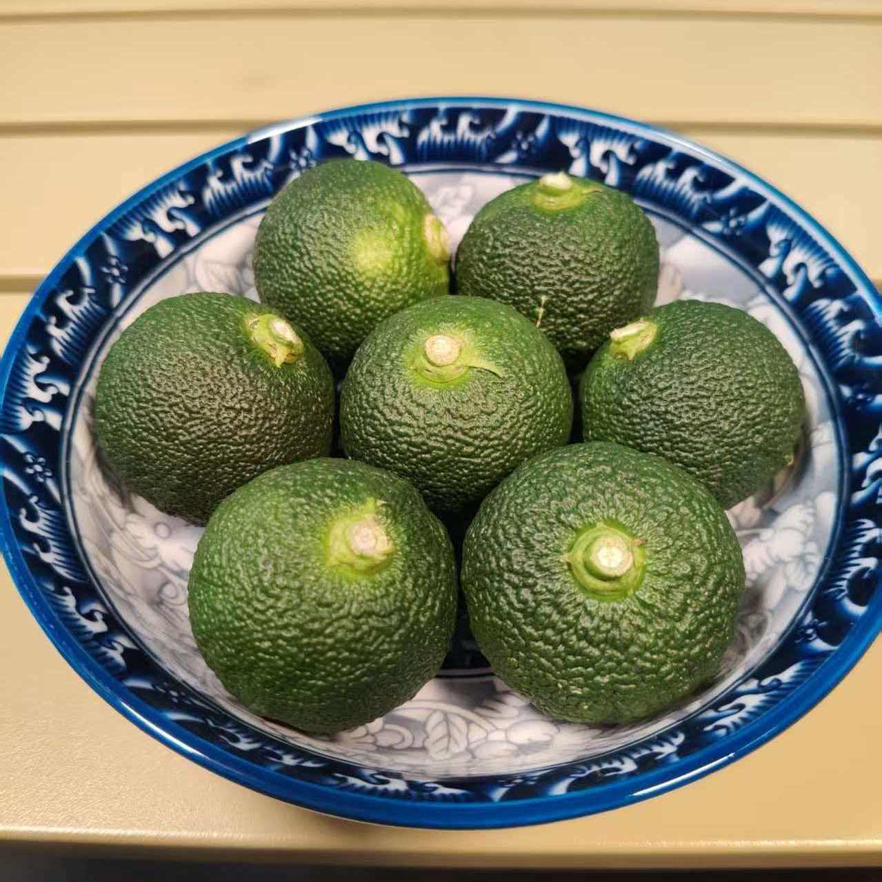 日本青柚子料理果皮新鲜