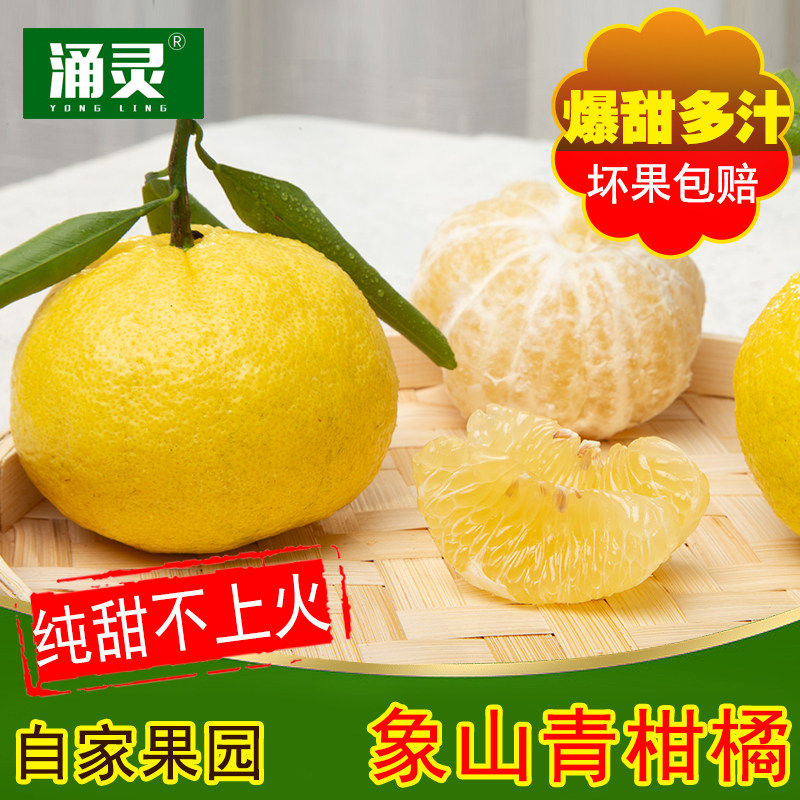 正宗象山青柑橘春香橘子新鲜水果无酸低糖纯甜不上火宁波特产包邮