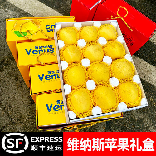 黄金维纳斯苹果新鲜水果