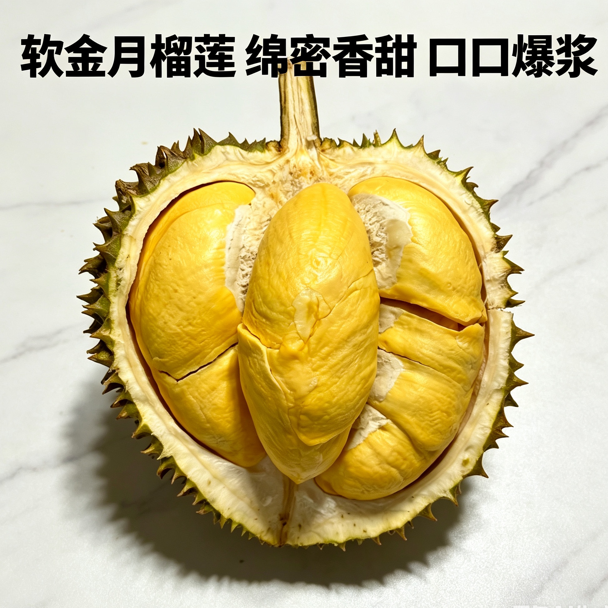 泰国榴莲【软金月】稀有