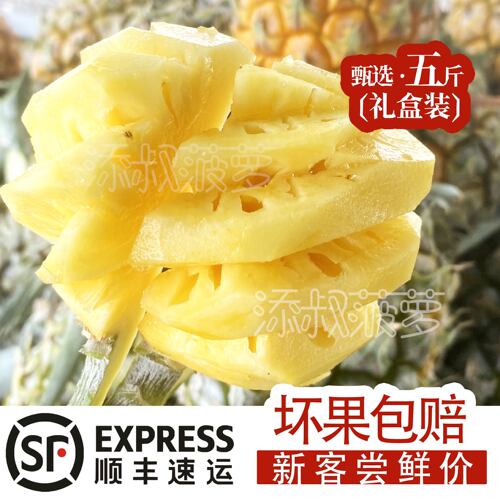 特级正宗中山神湾菠萝五