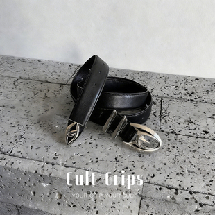 腰带 百搭配饰男女款 Cult Grips原创小众设计感logo皮带潮先锋时尚