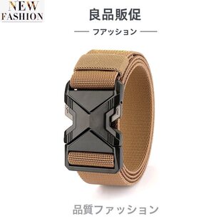 牛仔裤 新品 松紧弹力工装 日本快拆插扣尼龙皮带男士 带帆布腰带 时尚