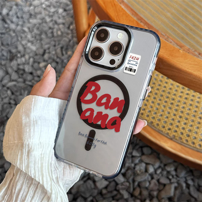 ins简约英文苹果手机壳