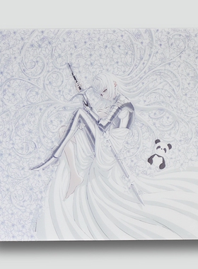 Uncle Panda-P-luck v1 v2二次元钢化玻璃鼠标垫电竞游戏FPS专用