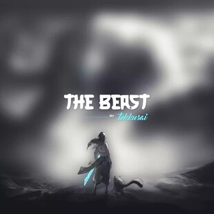 Tekkusai Beast钢化玻璃鼠标垫桌垫办公电竞游戏FPS专用大号 The